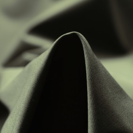 Twill, Cotton Elastic, Dusty Olive