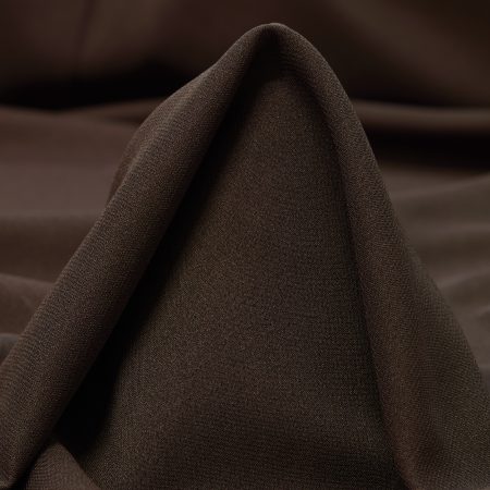 Chiffon, Transparent, Chocolate Brown