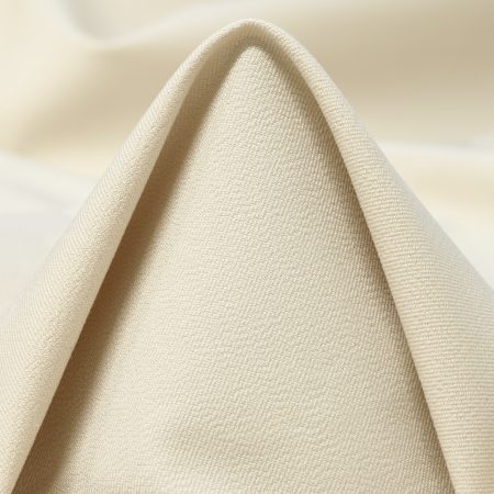 Gabardine, Cotton, Bi-Stretch, White Onyx