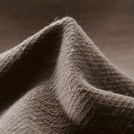 Cotton, Virgin Wool, Dark Taupe