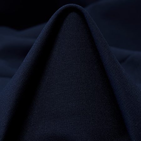 Jersey, Recycled Viscose, Punto Milano, Mood Indigo