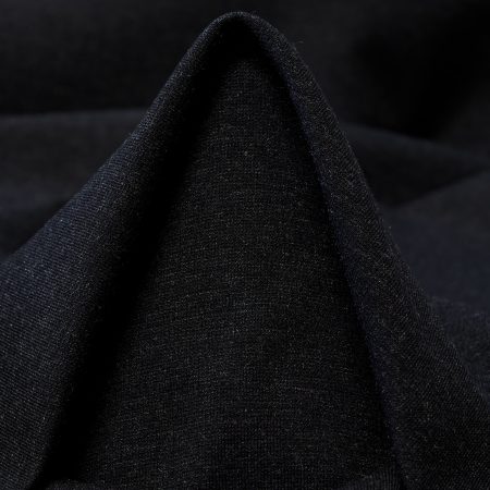 Jersey, Recycled Viscose, Punto Milano, Melange Iron Gate