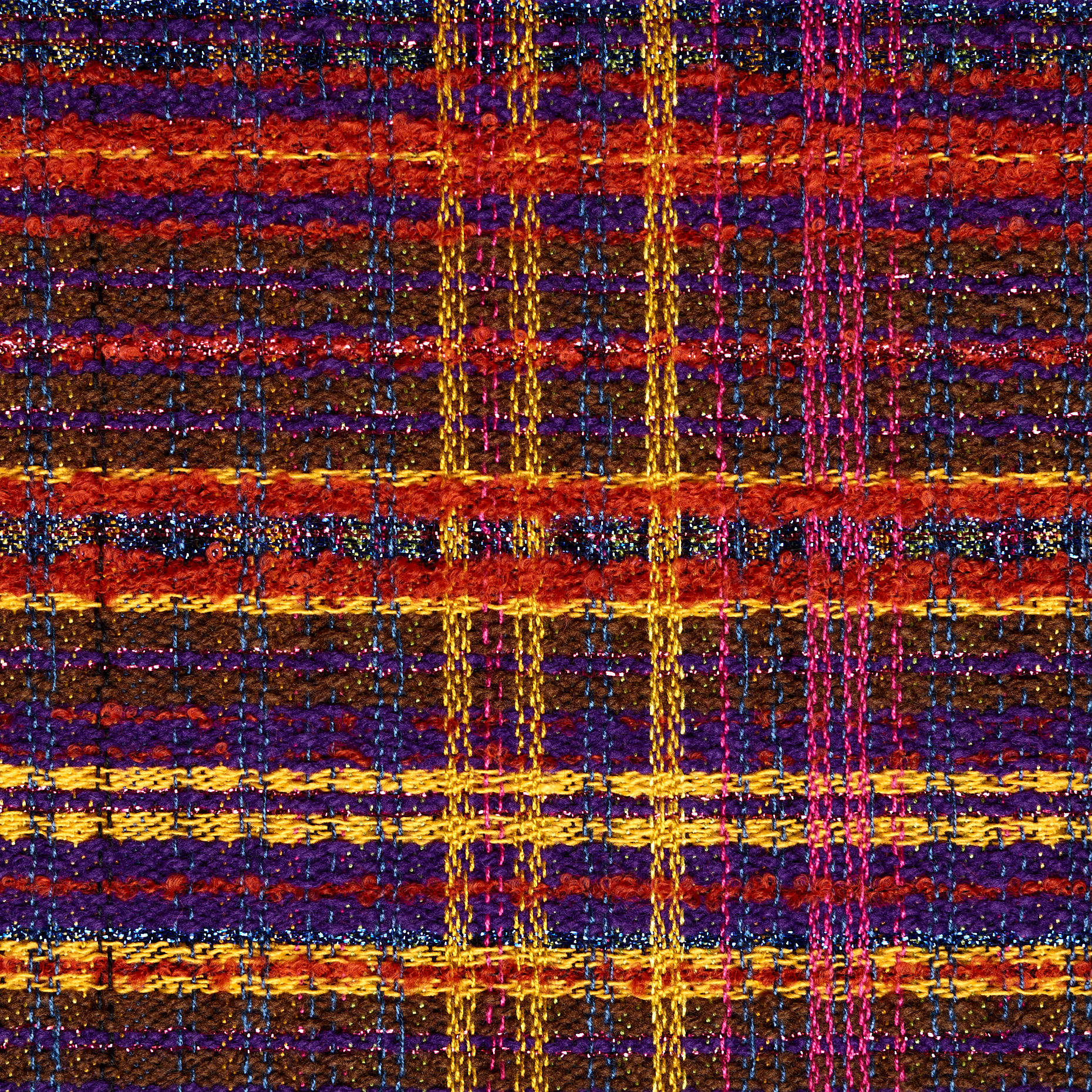 Bouclé, Chanel, Lurex, Hyacinth&Old Gold - Image 2