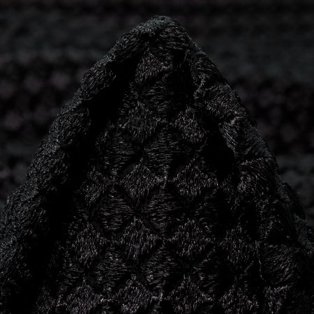 Lace, Shiny, Raven Black