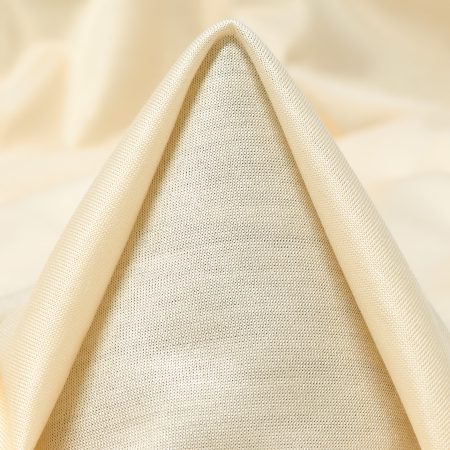 Single Jersey, Silk, White Onyx