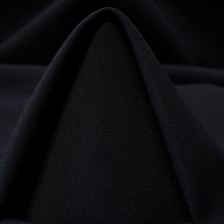 Techno Jersey, Viscose, Elastic, Raven Black
