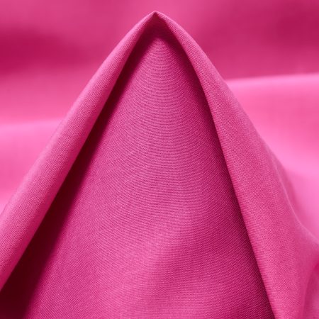 Poplin, Silk, Cotton, Super Pink